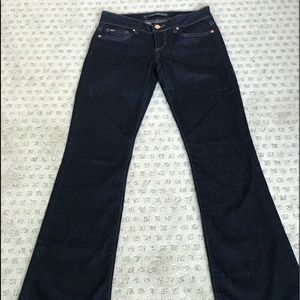 JOES JEANS DARK WASH BOOT CUT JEANS SIZE 24